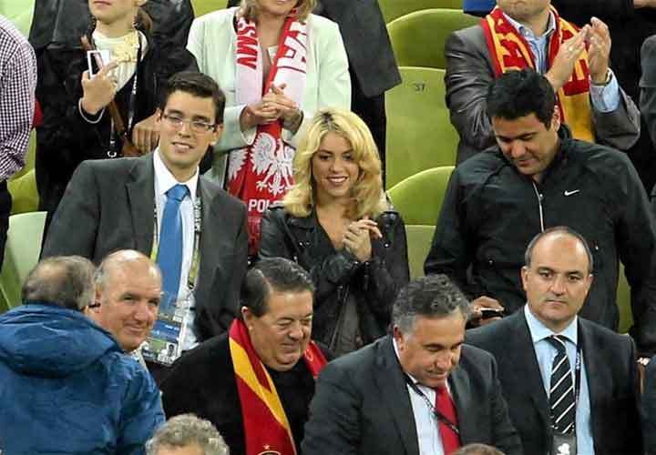 Shakira a foci-Eb-n (Fotó: Action Images)