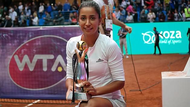 Cagla Büyükakcay élete első WTA-trófeájával