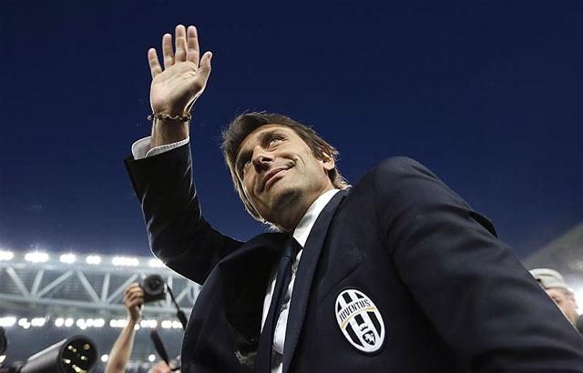 Conte búcsút intett a Juventusnak (Fotó: Action Images)