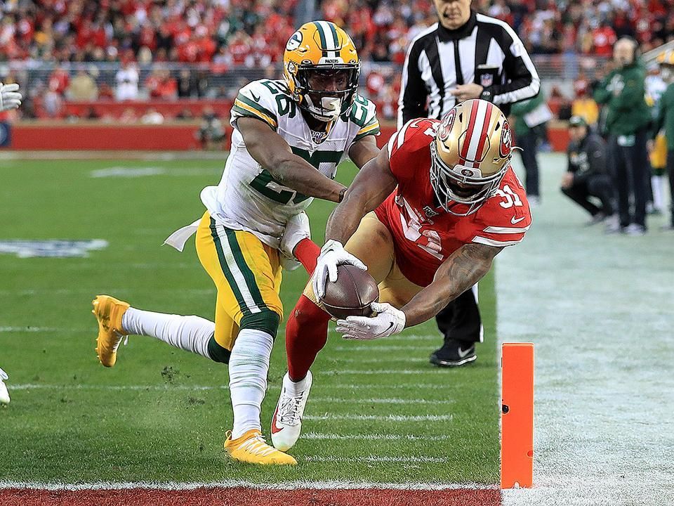 A San Francisco kétszer is megsemmisítette a Packerst a döntőig tartó úton (Fotó: Getty Images9