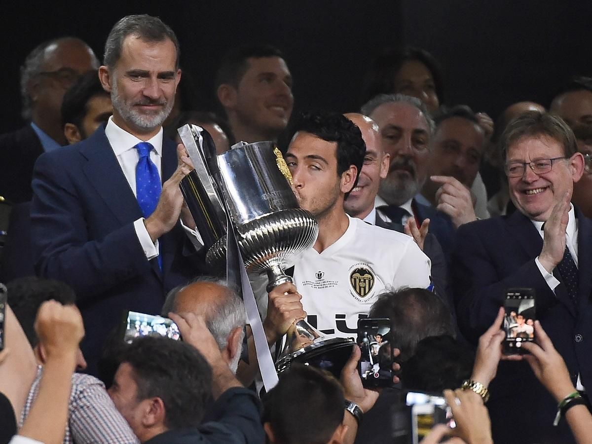 Áprilisban spanyol Király-kupa-döntő – tavaly a Valencia nyert (Fotó: AFP)