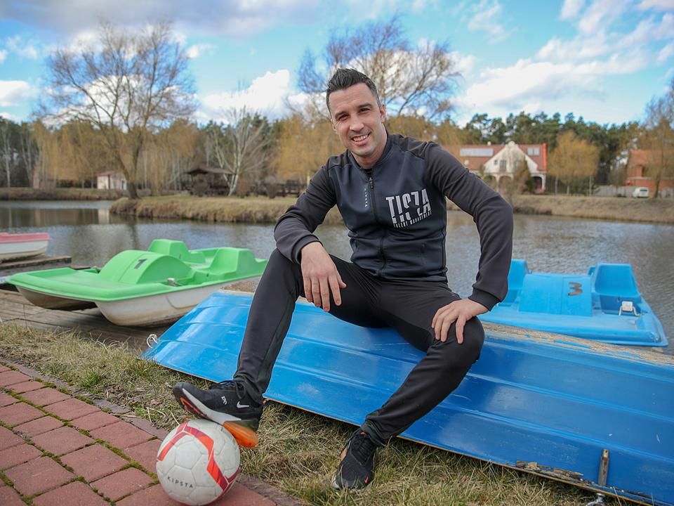 Tisza Tibor boldog volt a pályán, és játékos-pályafutása lezárása után is megtalálta, mi teszi boldoggá (Fotó: Török Attila)