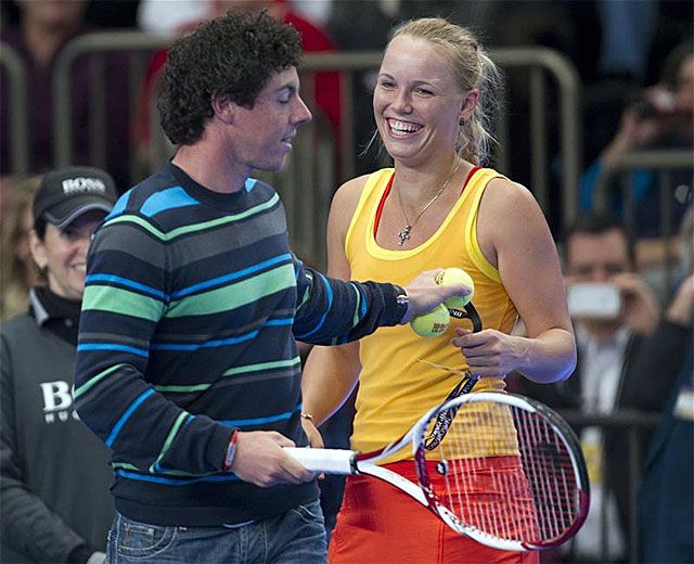 Caroline Wozniacki és barátja, Rory McIlroy (Fotó: Action Images)