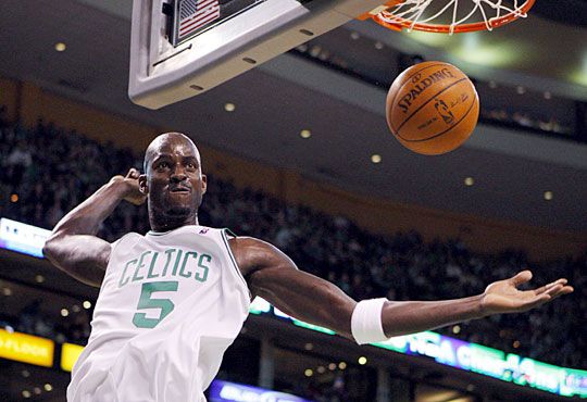 Kevin Garnett és a Boston egyelőre megállíthatatlan (fotó: Reuters)