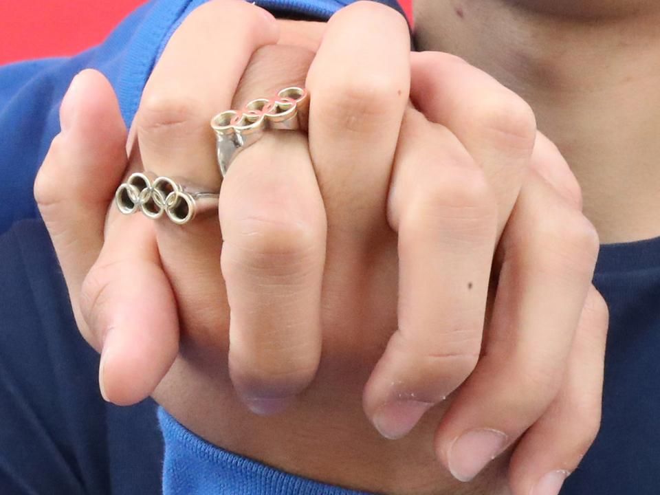 Olimpiai gyűrűvel lepték meg magukat a Liu testvérek (Fotó: Tumbász Hédi)