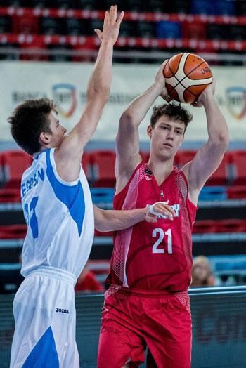 Filipovics Stefan nagyszerűen játszott 
az U20-as magyar kosárlabda-válogatottban