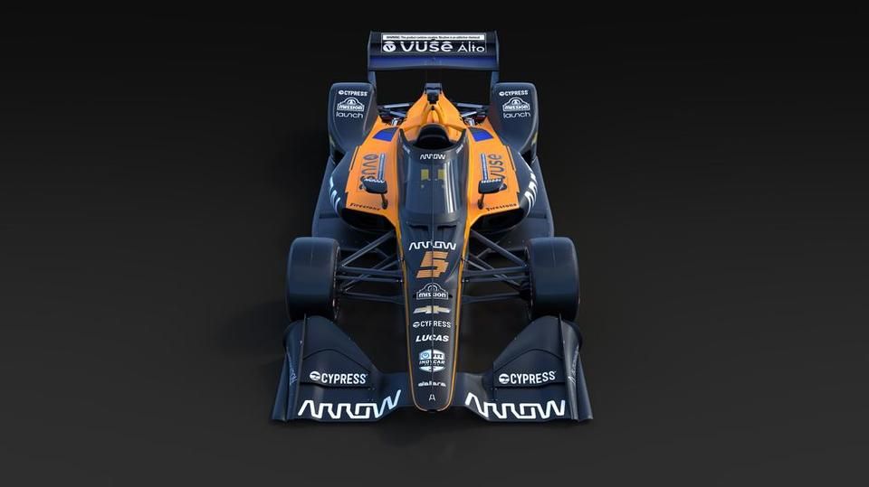 Az Arrow McLaren Racing 2020-as autója (Fotó: Arrow SP)
