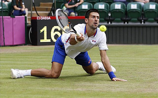 Djokovics sokáig nem tudott felülkerekedni ellenfelén (Fotó: Action Images)