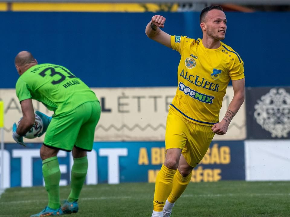 Medgyes Zoltán volt a mérkőzés hőse (Fotó: Fehér Ádám/Gyirmót FC Győr)