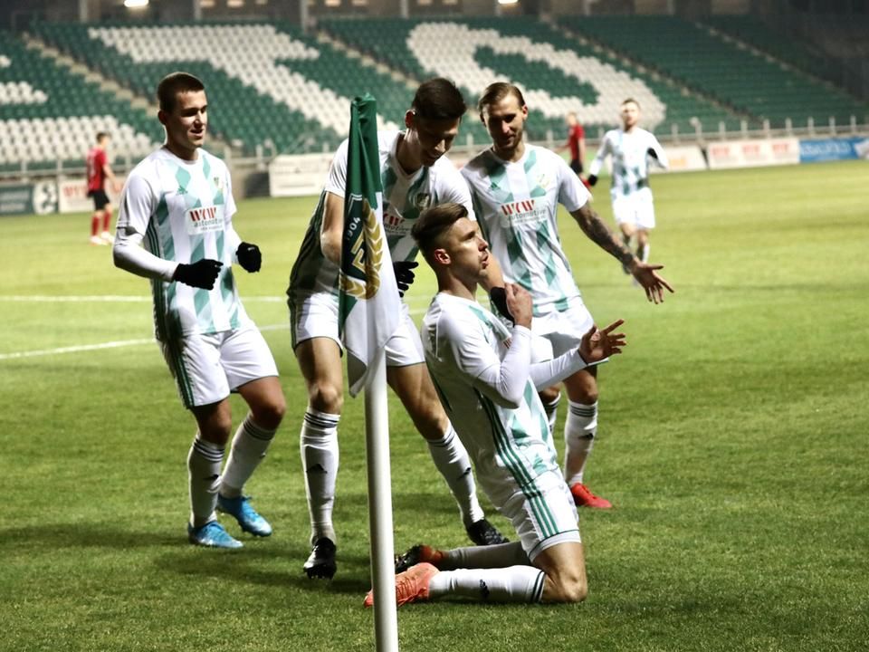 Priskin góljával szerzett vezetést az ETO (Fotó: Nagy Gábor/Kisalföld)