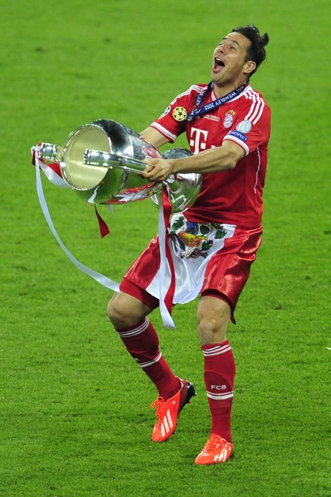 2013-ban BL-győztes is lett a Bayernnel (Fotó: AFP)