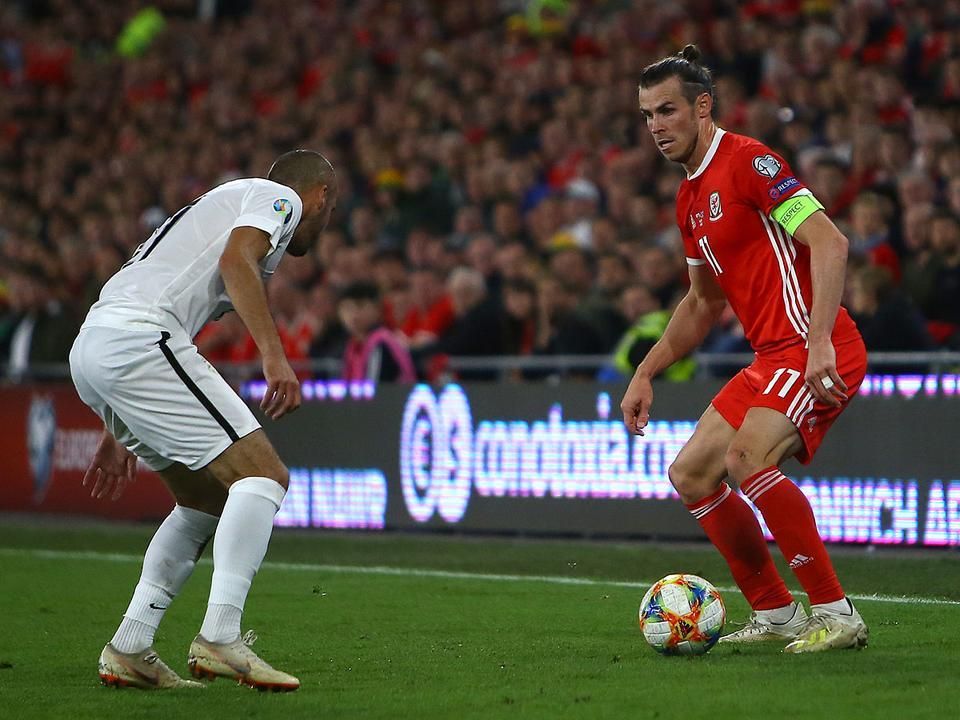 Wales otthon 2–1-re legyőzte Azerbajdzsánt (Fotó: AFP)