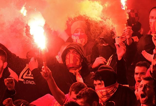 A Galatasaray-szurkolók idegenben is kitettek magukért