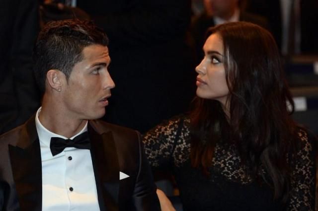 Cristiano Ronaldo és Irina Sejk 2015 januárjában szakítottak (Fotó: AFP)