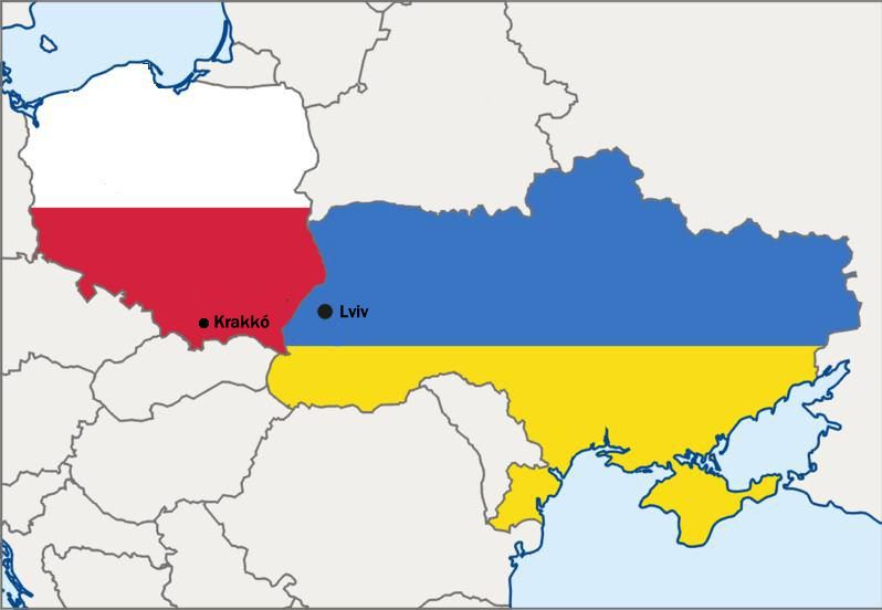 Krakkó és Lviv között tényleg kicsi a távolság - viszonylag