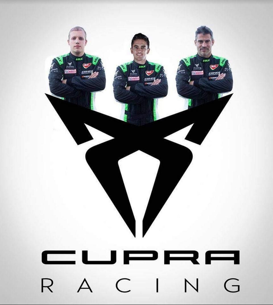 A három pilóta (Fotó: Zengő Motorsport)