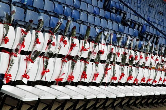 96 fehér szék a Hillsboroughban (Fotó: Action Images)