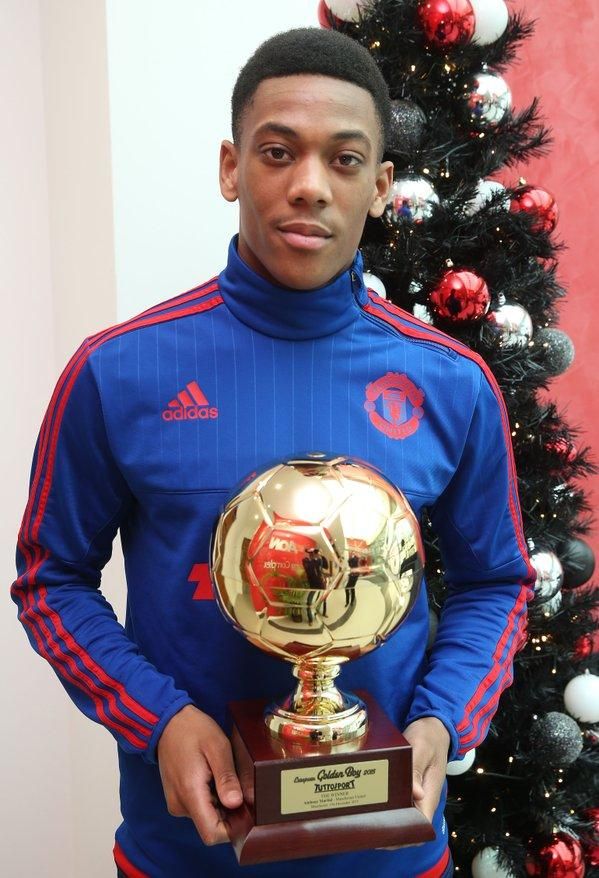 2015-ben Martial a Golden Boy (Fotó: Manchester United)