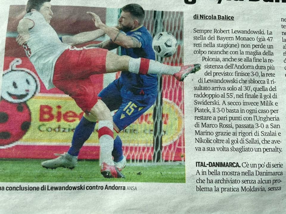 A Corriere dello Sport anyaga (Fotó: Kocsmár-Tóth István)