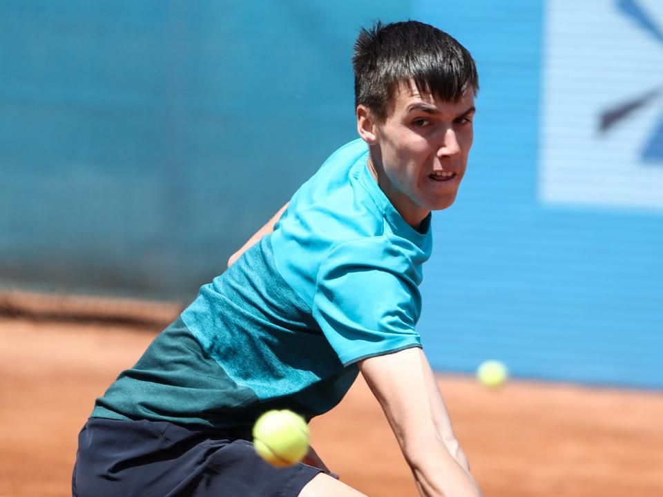 Marozsán Fábián az elődöntőig menetelt a budapesti ITF-tornán (Fotó: Dömötör Csaba, archív)