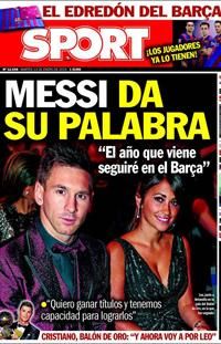 A katalán Sport számára 
Messi fontosabb volt