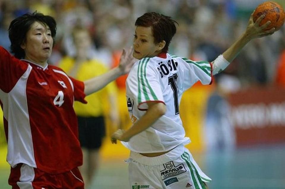 At the 2003 World Championships against South Korea (Photo: Miklós Szabó)