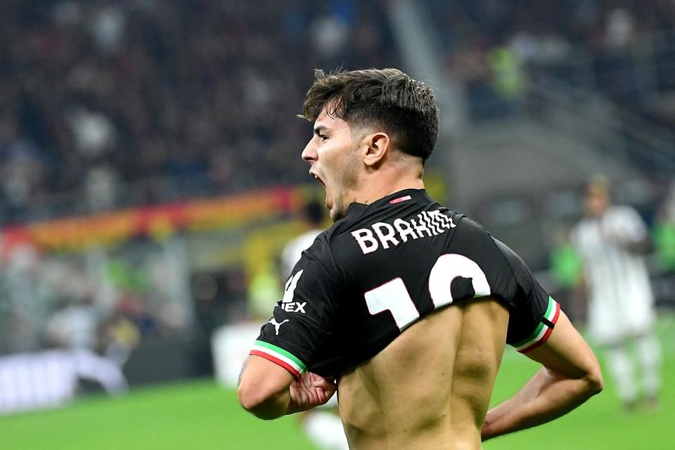 Brahim Díaz szerezte a második Milan-gólt (Fotó: AFP)