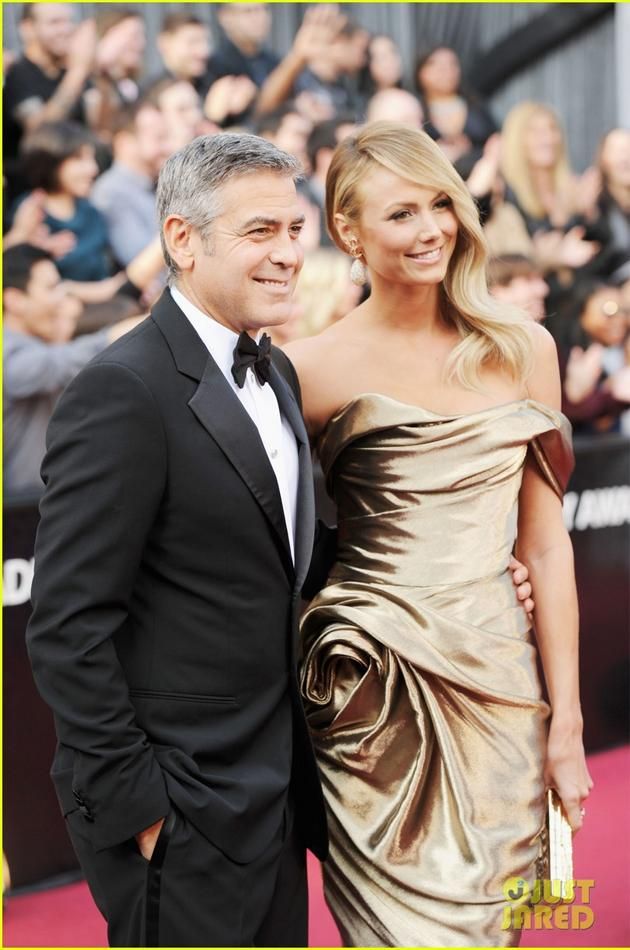 Stacy Keibler és George Clooney - legalább egy Oscar-gála összejött (Fotók: Just Jared)