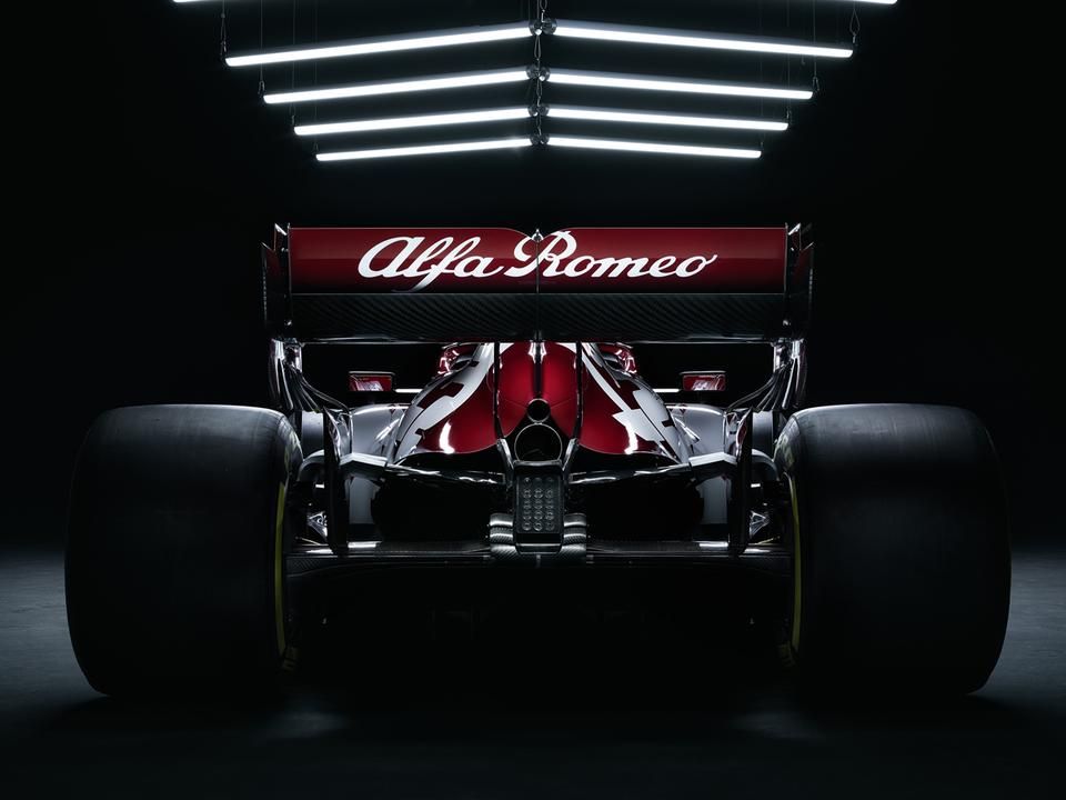 Kimi Räikkönenék a csapatok közül utolsóként tartottak leleplezést (Fotó: Alfa Romeo)