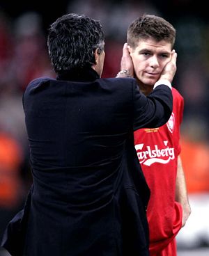 Mourinho már a Chelsea menedzsereként is szerette volna megszerezni Gerrardot (Fotó: Action Images)