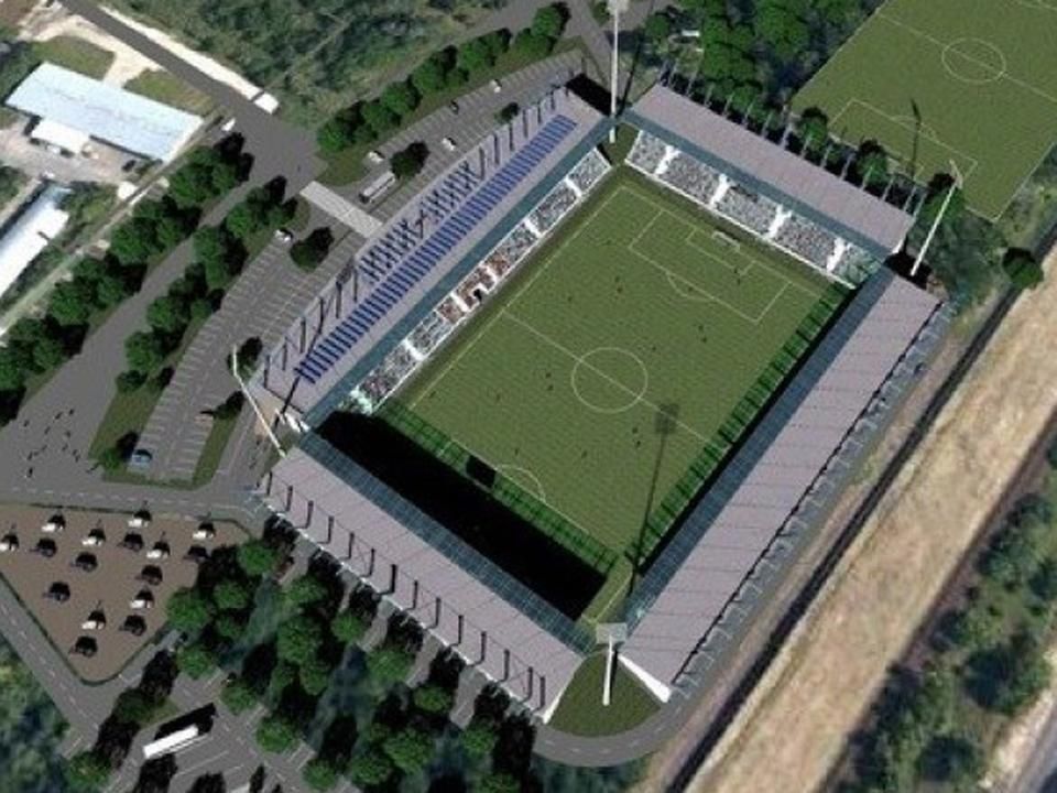 A Szeged 2011 új stadionja 8000 férőhelyes lesz (Fotó: delmagyar.hu)