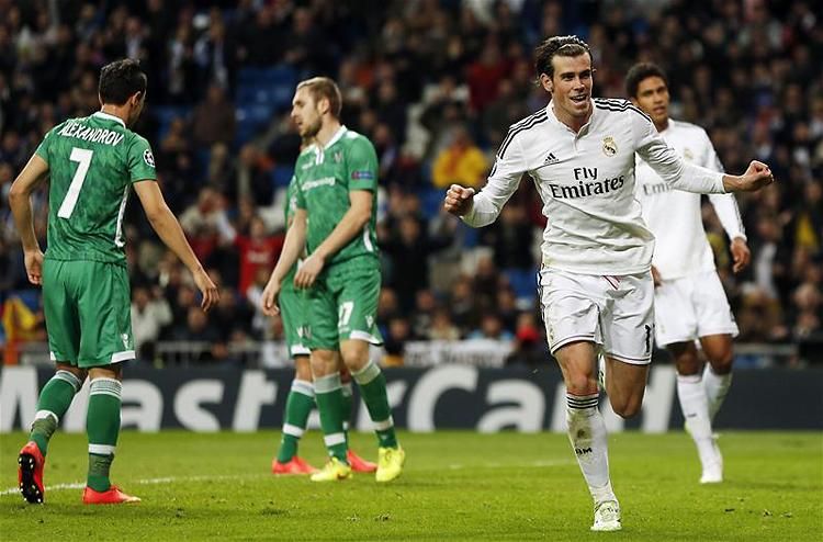 Gareth Bale gólöröme (Fotó: Reuters)