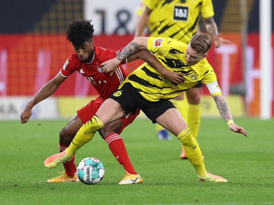 Reus (jobbra) szerezte meg a vezetést a Dortmundnak, ám nem sokáig tartott a hazaiak öröme (Fotó: AFP)