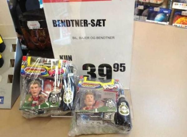 1500 forintba kerül egy Bendtner-csomag (Fotó: ekstrabladet.dk)