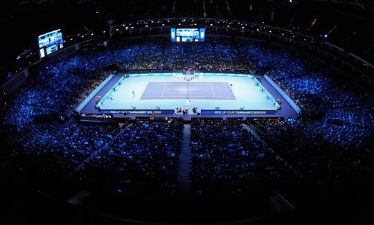 Az O2 Arena ad otthont a tornának Londonban
