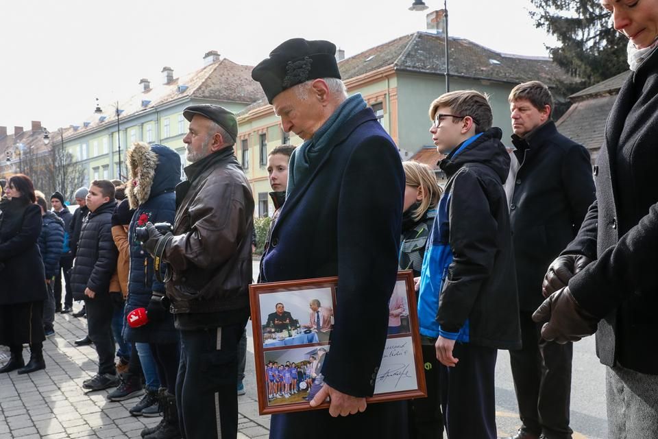 Sokan voltak kíváncsiak a megemlékezésre Kőszegen (Fotó: Vas Népe, Unger Tamás)