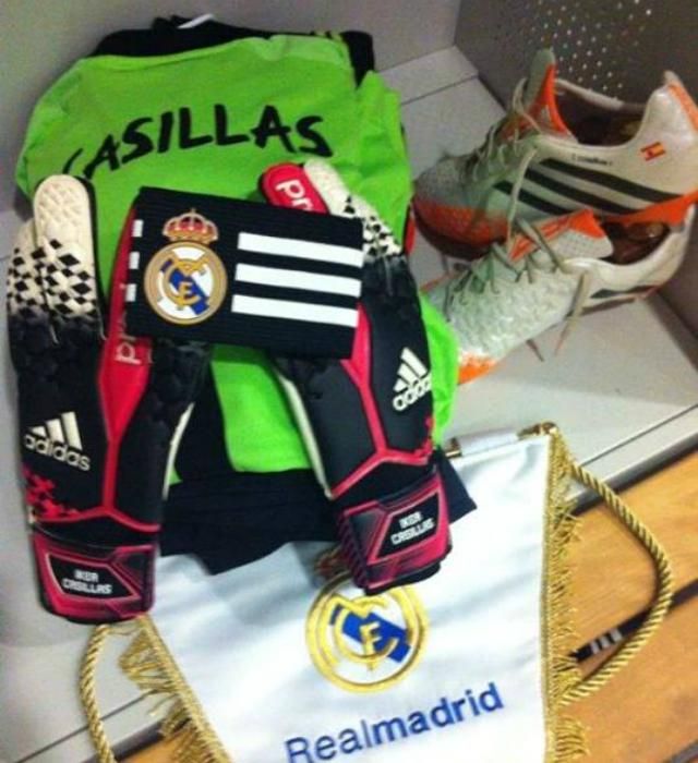Minden készen áll, Casillaséknak már csak bele kell bújni a szerelésbe (Fotó: uefa.com)