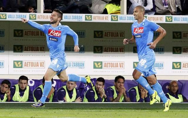 Dries Mertens első olasz bajnoki gólja győzelmet ért a Napolinak (Fotó: Action Images)