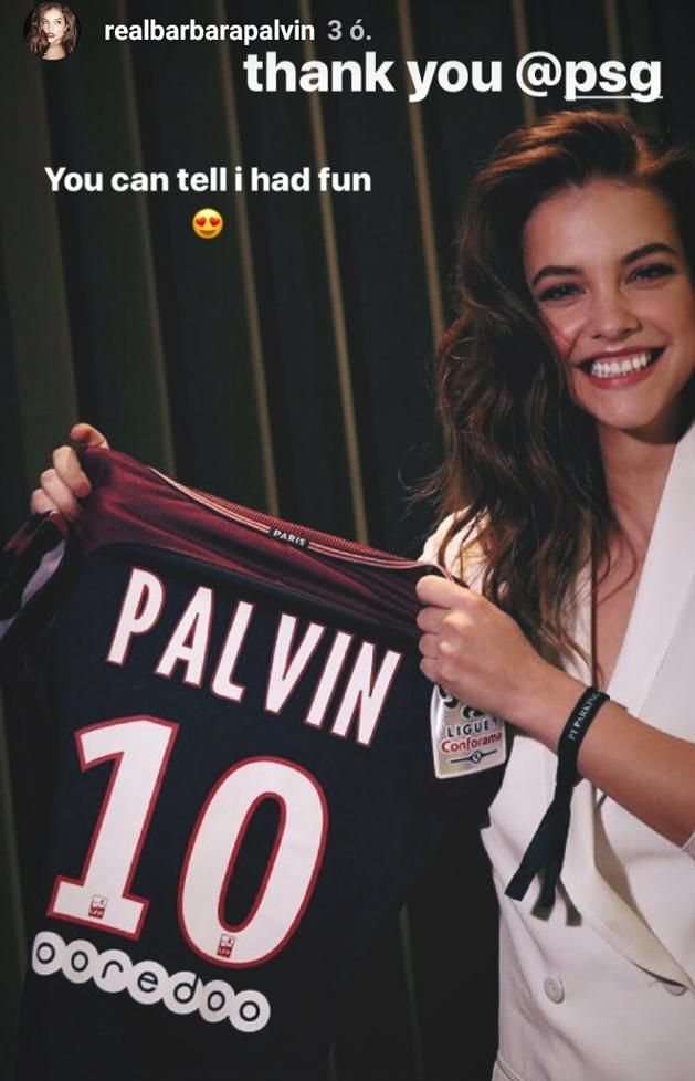 Palvin Barbara a PSG vendége volt