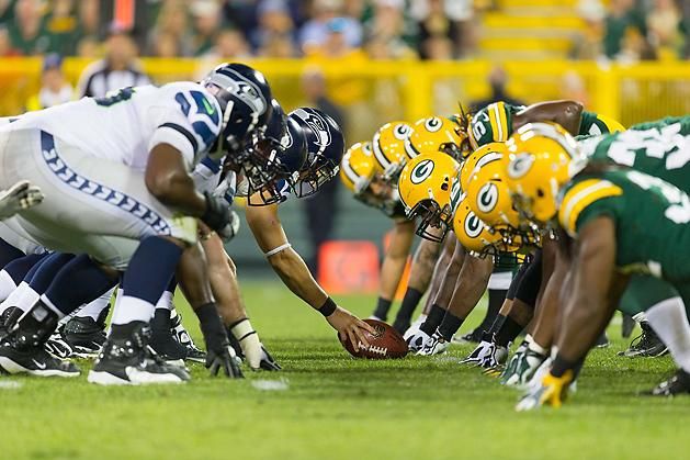 Az első fordulóban összecsap az NFC két nagy esélyese, a Seahawks és a Packers (Fotó: Sports Interaction)