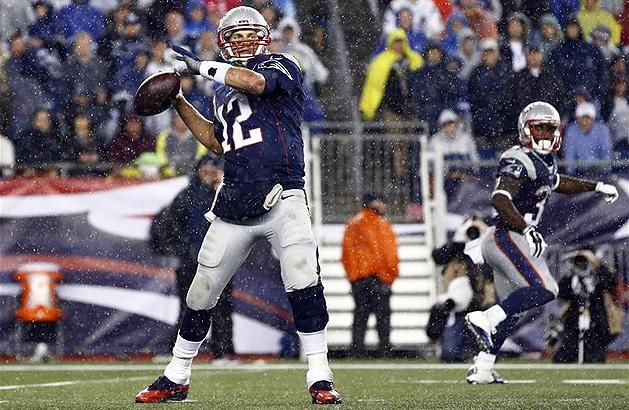 Tom Brady ezúttal sem spórolt a TD-passzokkal (Fotó: Reuters)