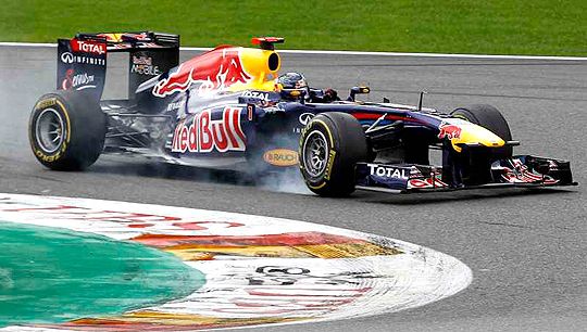 Sebastian Vettel háromversenyes nyeretlenségi sorozatát szakította meg Belgiumban (Fotó: Reuters)