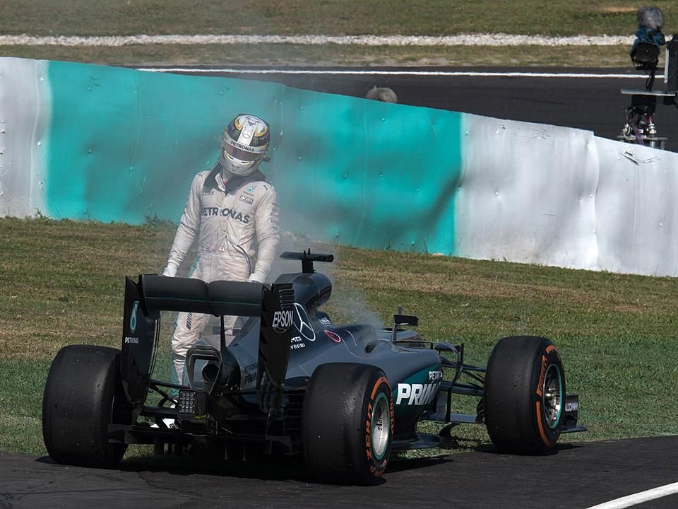 Lewis Hamilton tavaly kiesett, így Daniel Ricciardóé lett a diadal (Fotó: AFP)