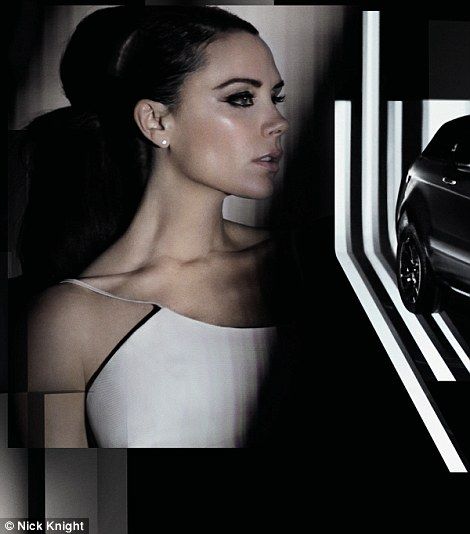 Victoria Beckham a Range Rover Evoque kampányában (Fotók: Nick Knight)