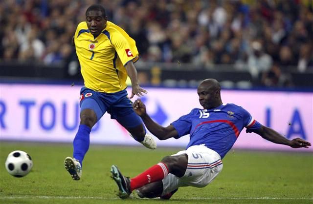 A 2008-as Eb előtt még Lilian Thuram ellen is játszhatott a Stade de France-ban egy felkészülési meccsen