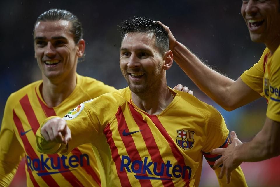 Messi a 38. spanyolországi stadionban is betalált, új rekord! (Fotó: AFP)