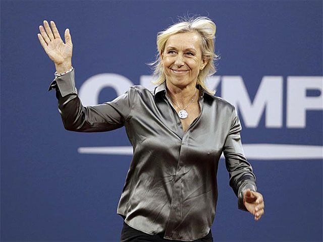 Minden idők egyik legjobb teniszezőnője, Martina Navratilova tavasszal Budapesten is járt (Fotó: Action Images)