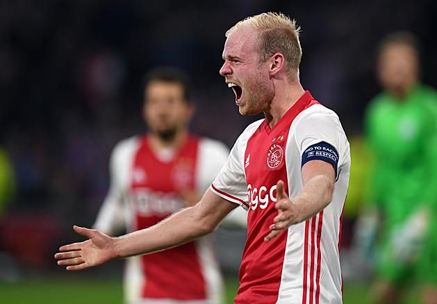 Davy Klaassen 22 éves kora óta az Ajax csapatkapitánya (Fotó: AFP)