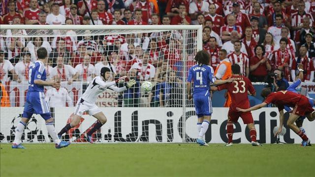 Thomas Müller fejes gólja (Fotó: Action Images)