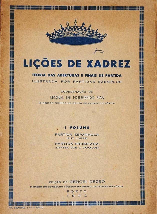 A portói sakk-klub tagjaként egy sakkszakkönyv kiadását is vállalta 1942-ben